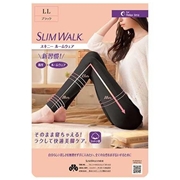 【通販限定】スリムウォーク スキニー ルームウェア ブラック LLサイズ