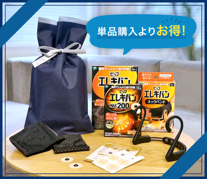【ピップ ウエルネス通販限定】ピップエレキバン 全身まるごとコリケア 父の日限定ギフトセット