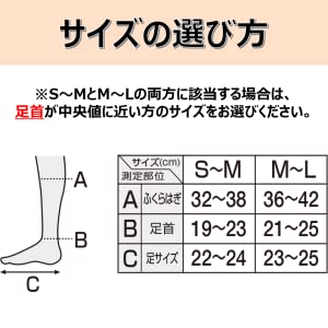 スリムウォーク クイックリセットソックス S～Mサイズ(S～M